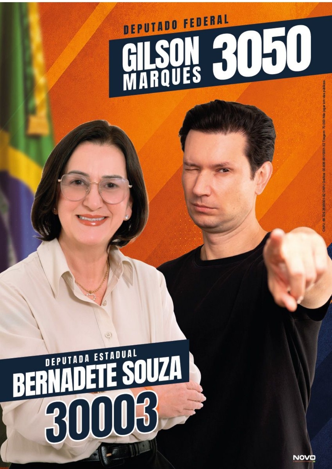 Gilson Marques 3050 e Bernadete Souza 30003